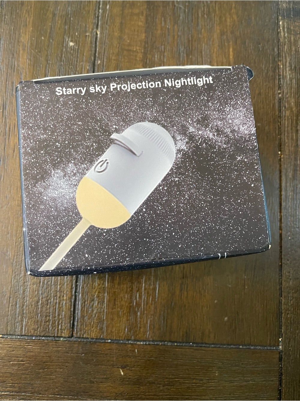 Starry Sky Projection Nightlight - White and Cream LED Mood Lamp